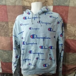 Champion Gray Hoodie for Men
